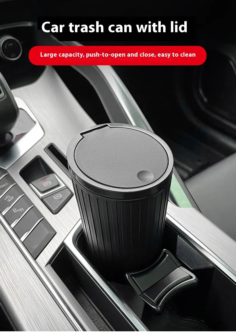 Auto-Mülleimer für Getränkehalter – Kompakt & Praktisch