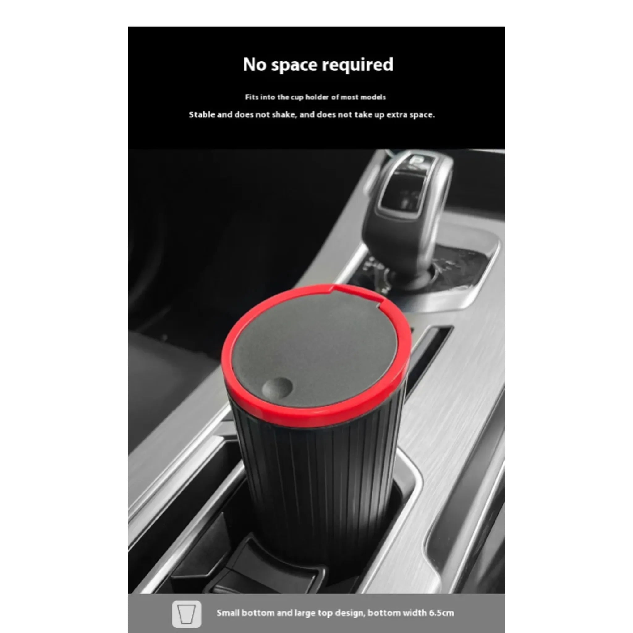 Auto-Mülleimer für Getränkehalter – Kompakt & Praktisch