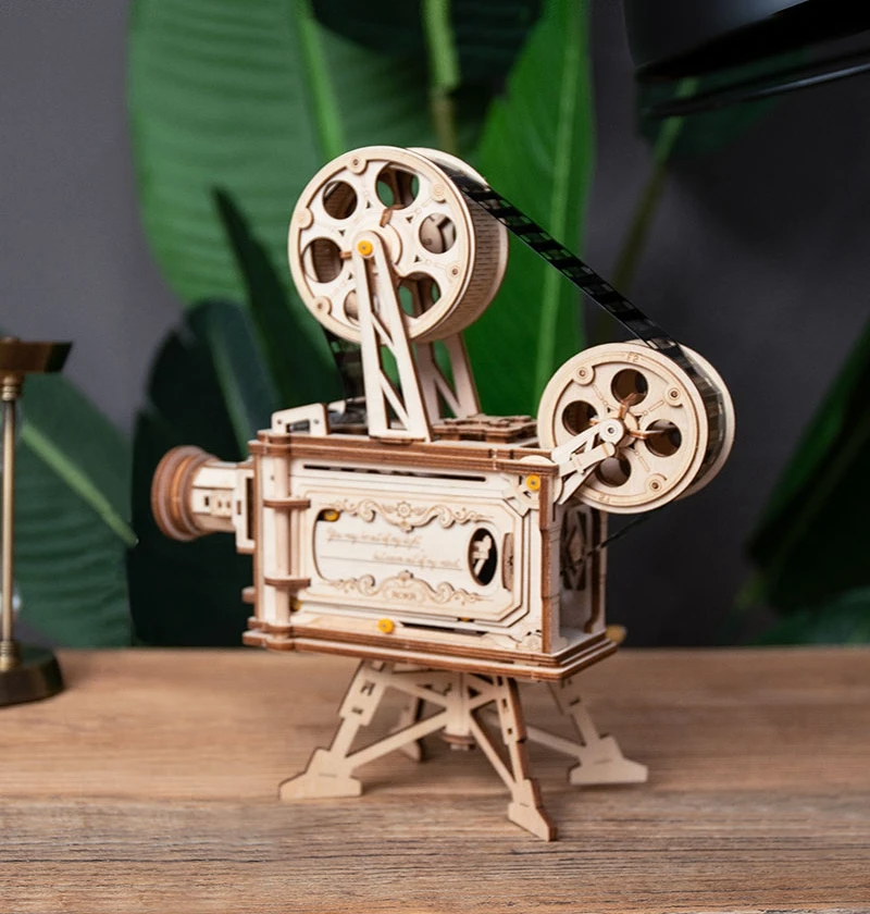 ROKR 3D Vintage Filmprojektor – Handkurbelmodell