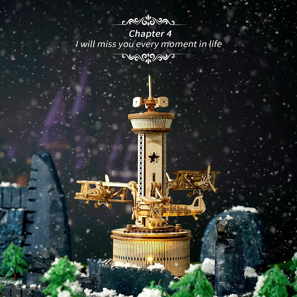 Robotime Rokr 3D Sky Carousel Tower