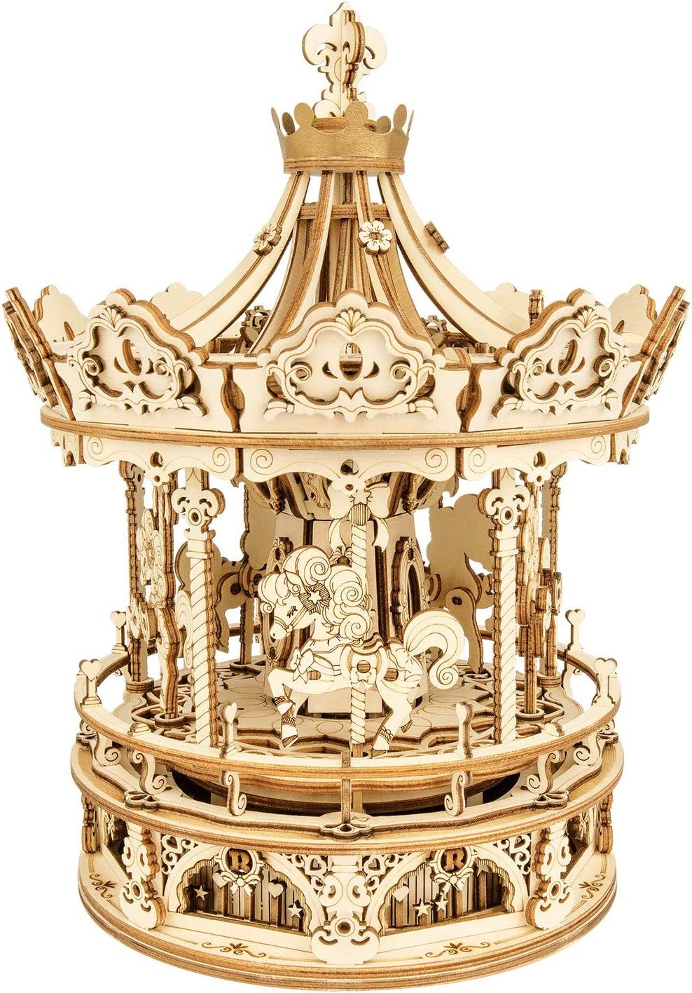 Robotime Rokr 3D Vintage Melody Carousel