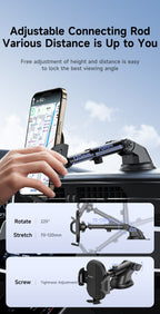 Awei X72 Handyhalterung Auto – Smartphone Halter mit Saugnapf 360° drehbar