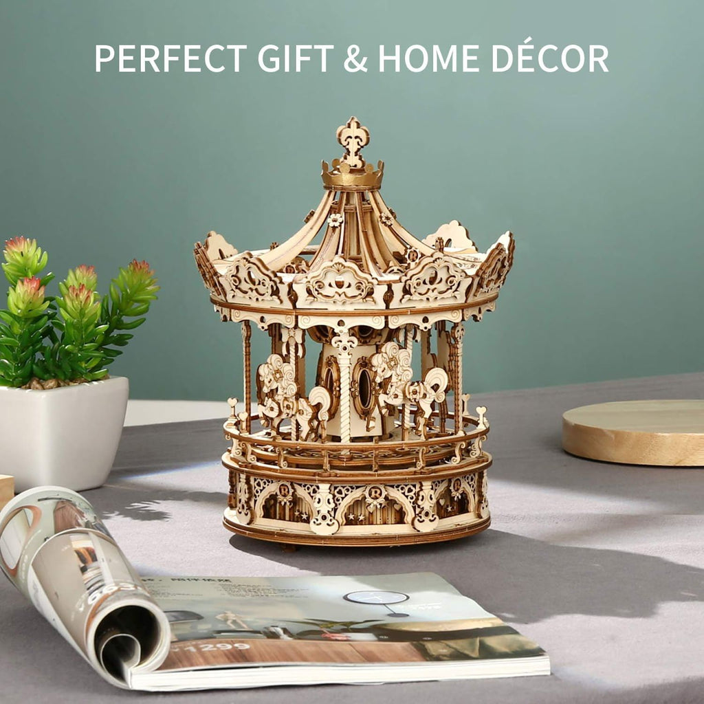 Robotime Rokr 3D Vintage Melody Carousel