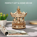 Robotime Rokr 3D Vintage Melody Carousel