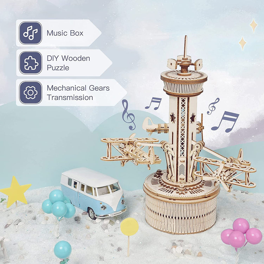 Robotime Rokr 3D Sky Carousel Tower
