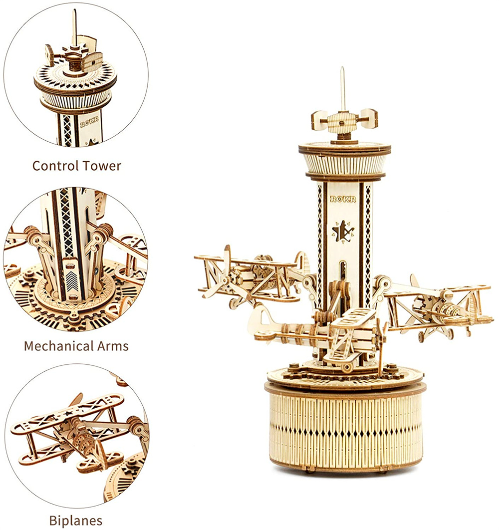 Robotime Rokr 3D Sky Carousel Tower