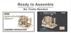 ROKR Marble Machine – Holz-Murmelbahn
