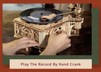 RetroGram – 3D Holz-Grammophon