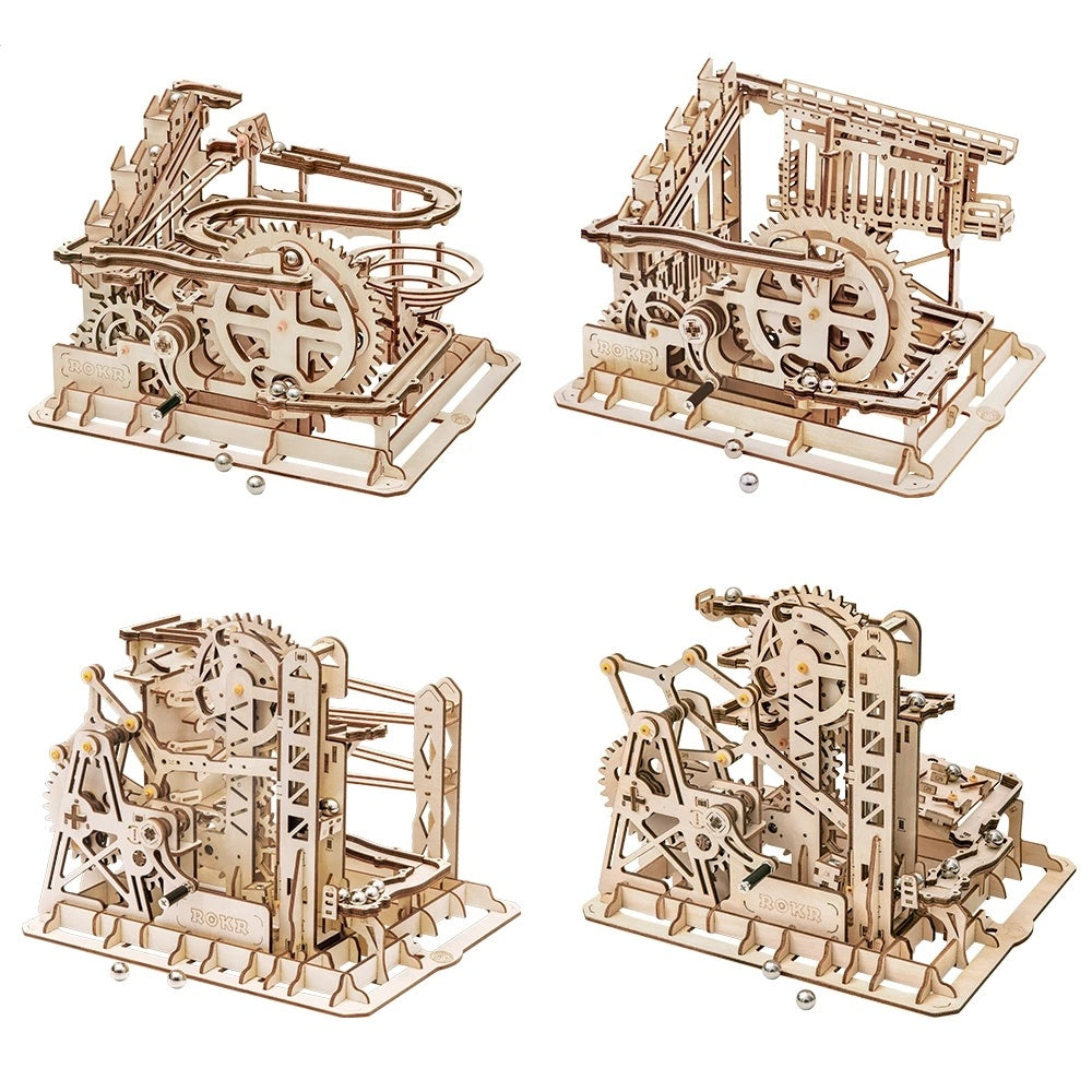 ROKR Marble Machine – Holz-Murmelbahn