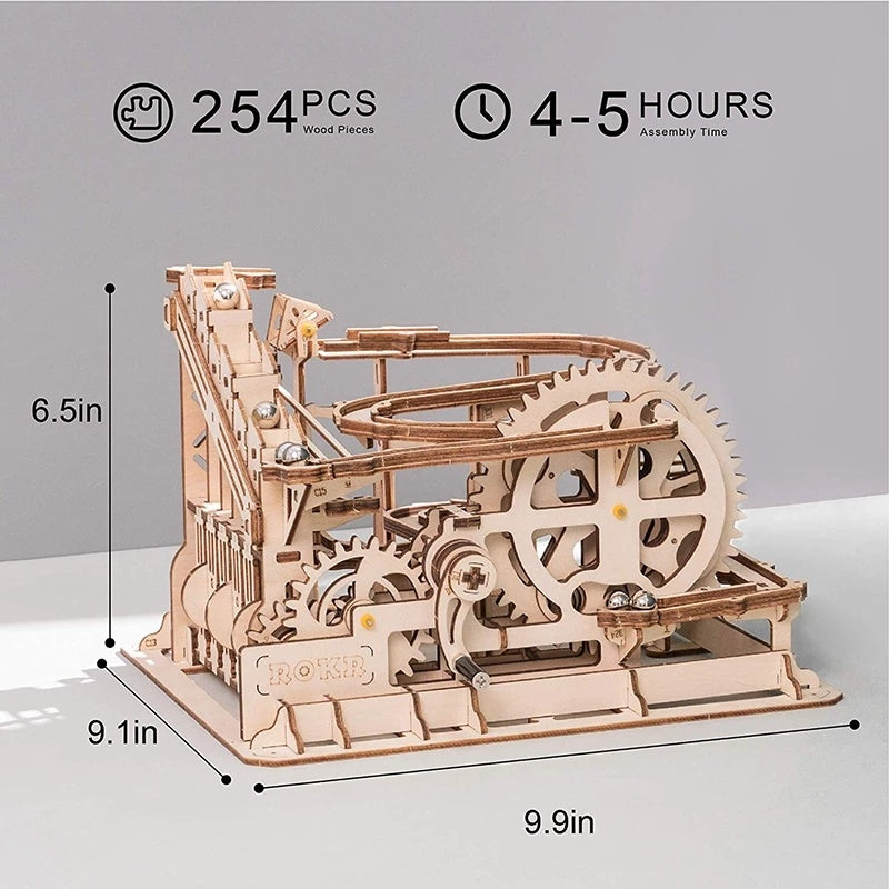 ROKR Marble Machine – Holz-Murmelbahn