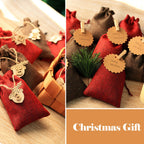 Adventskalender zum Befüllen – 24 Stofftaschen mit Zahlen & Schnur | DIY Weihnachtskalender