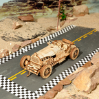 Robotime ROKR Grand-Prix-Car / Dampflok / Jeep / Truck